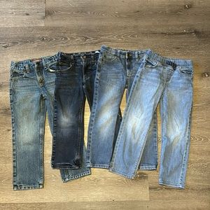 Lot of boys size 5 jeans!